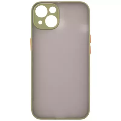 Чехол-накладка UNBRÖKE matt&color case для смартфона Apple iPhone 13, силикон, мятный (УТ000027788)