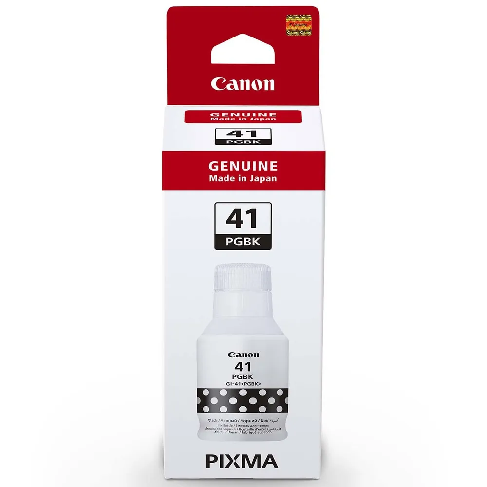 

Чернила Canon GI-41 PGBK, 170 мл, черный, оригинальные для Canon (3893V832), GI-41 PGBK