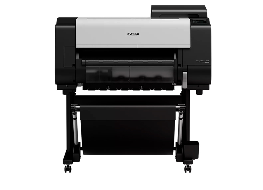 

Плоттер струйный Canon iPF TX-2100, A1/24", 5-ти цветный, 2400x1200dpi, сетевой, Wi-Fi, USB, без стенда (4598C003), TX-2100