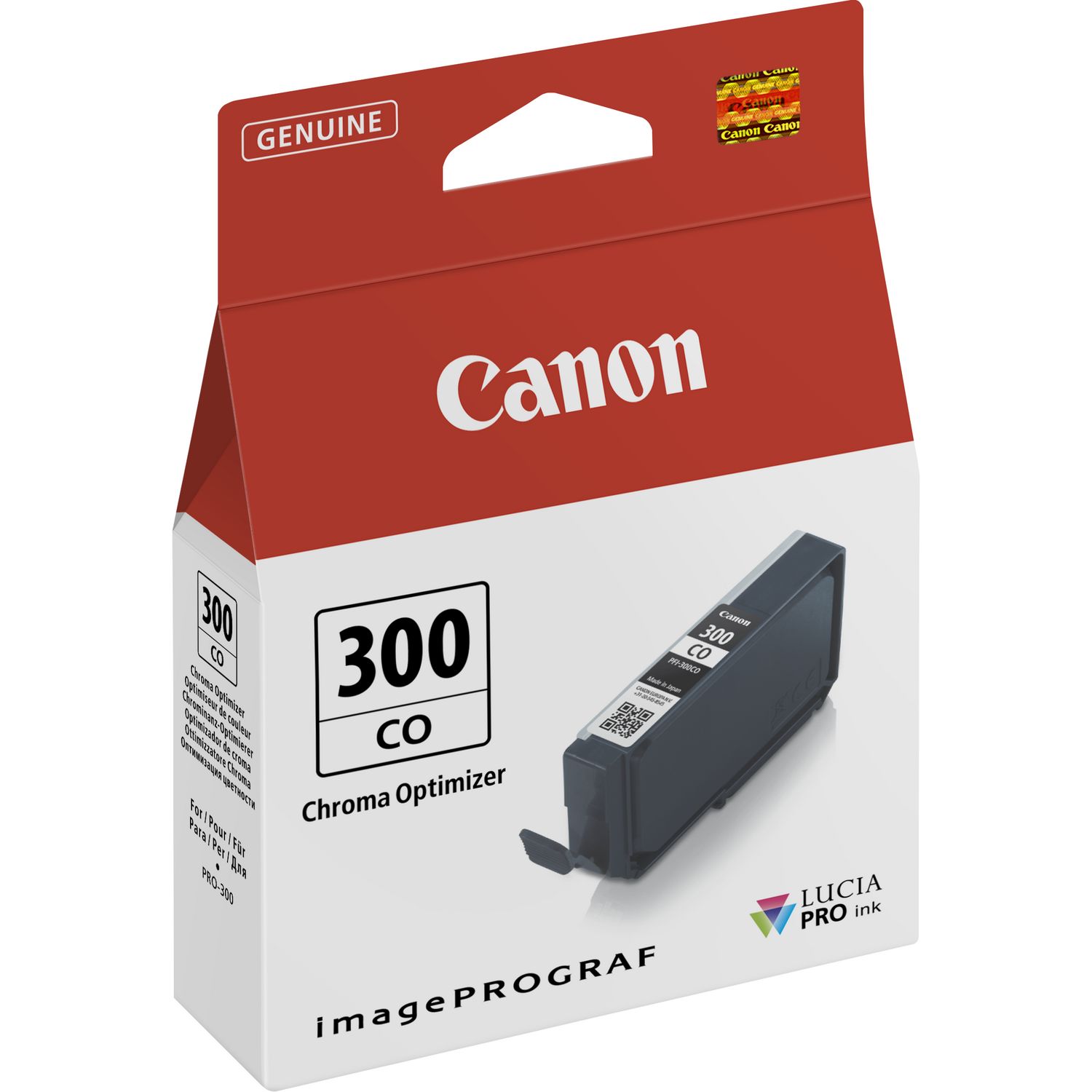 

Картридж струйный Canon PFI-300CO EUR/OCN (4201C001), прозрачный, оригинальный, объем 14 мл для IMAGEPROGRAF PRO-300, PFI-300CO EUR/OCN