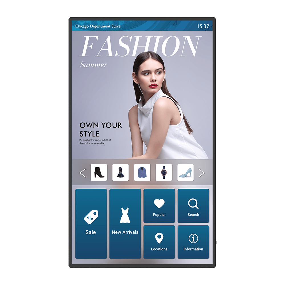 

Профессиональный дисплей 55" BenQ IL5501 Touch, 4K, 3840x2160, 400кд/м2, 9 мс, Rj-45, HDMI, VGA, DisplayPort, USB, черный, IL5501