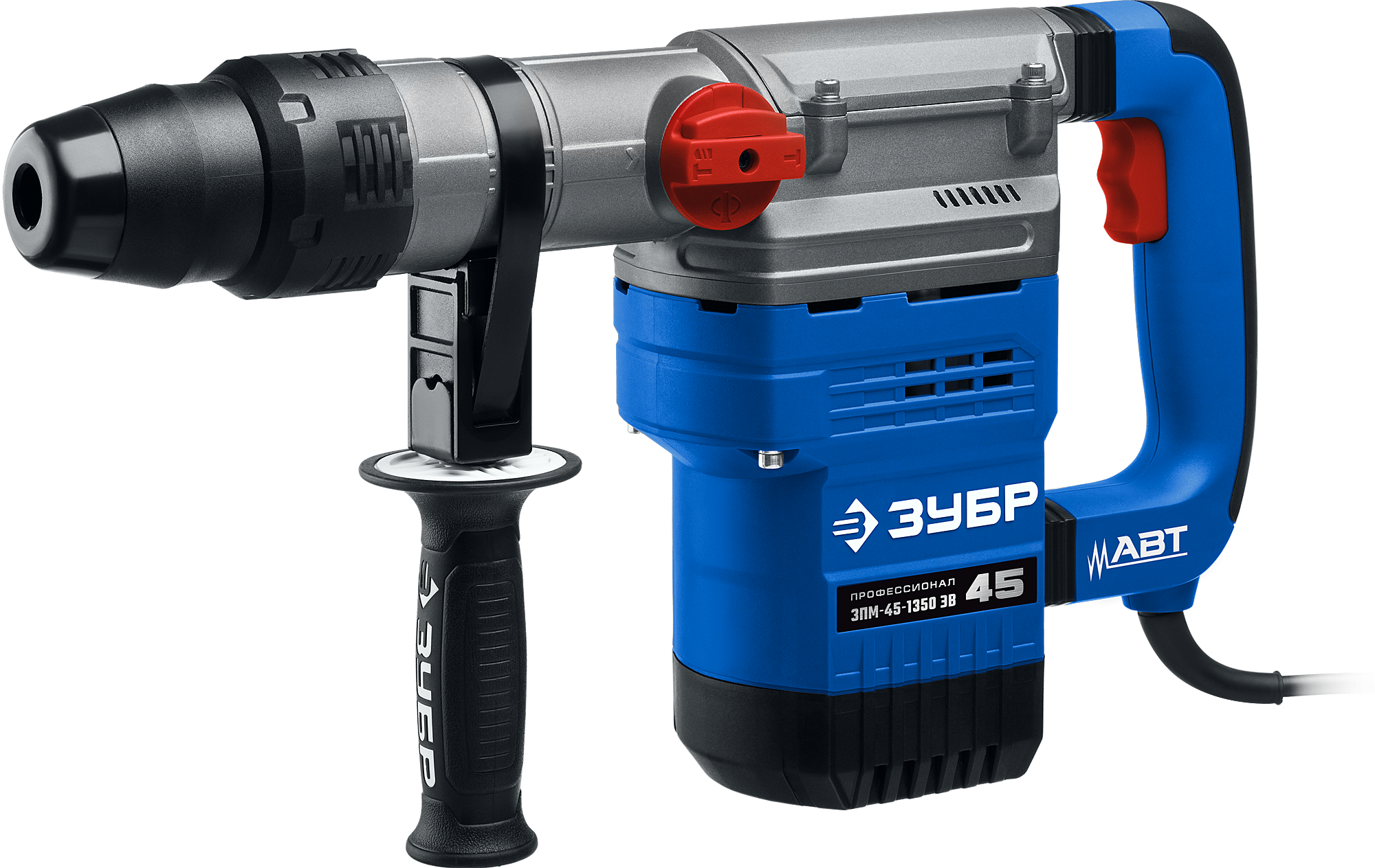 Перфоратор ЗУБР ЗПМ-45-1350 ЭВ, SDS-Max, 1.35 кВт