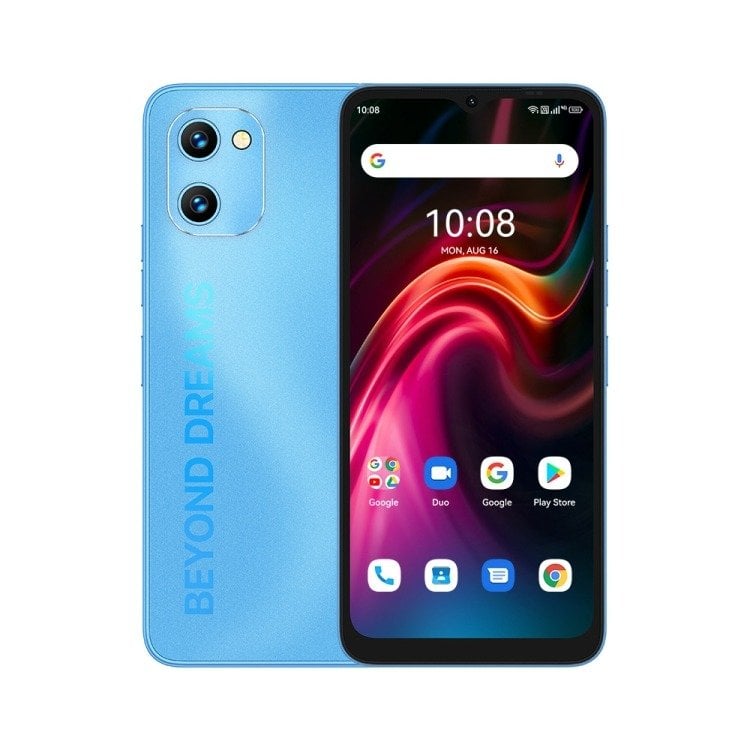 

Смартфон UMIDIGI G1 MAX, 6.52" 1600x720 IPS, Unisoc T610, 6Gb RAM, 128Gb, 3G/4G, Wi-Fi, BT, 2xCam, 2-Sim, 5.15 А·ч, USB Type-C, Android 12, синий (C.G1MA-U-J-192-L-Z03), G1 MAX