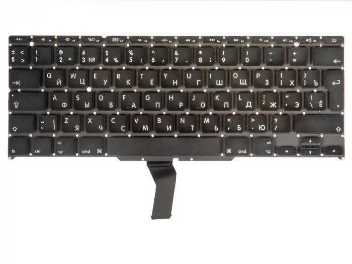 

Клавиатура ZeepDeep для ноутбука Apple MacBook Air 11 A1370 A1465,Mid 2011 - Early 2017, черный (875072), A1370 angular enter RUS