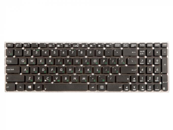 

Клавиатура ZeepDeep для ноутбука Asus X555, X555L, X553, черный (875494), 0knb0-612rru00