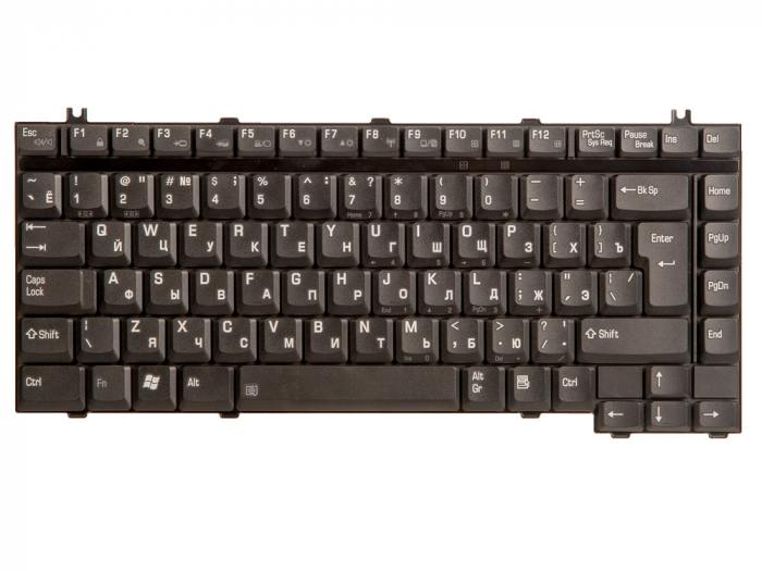 

Клавиатура для ноутбука Toshiba Satellite A10 A15 A20 A25 A30 A40 A50 A55 A70 A75 A80 A100, черный (873593), 9J.N8382.A0R