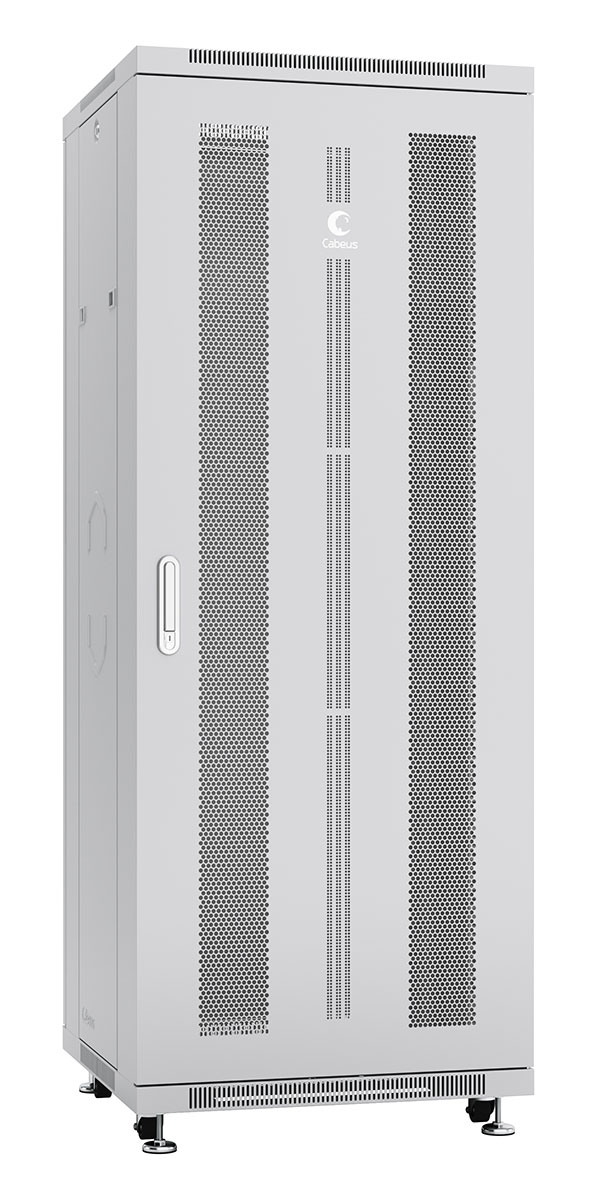 Шкаф телекоммуникационный напольный 32U 600x600 мм перфорацияметалл серый Cabeus ND-05C-32U6060 ND-05C-32U6060 7020000₽