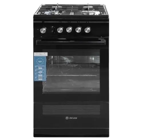 Плита газовая DE LUXE 506040.24г, черный