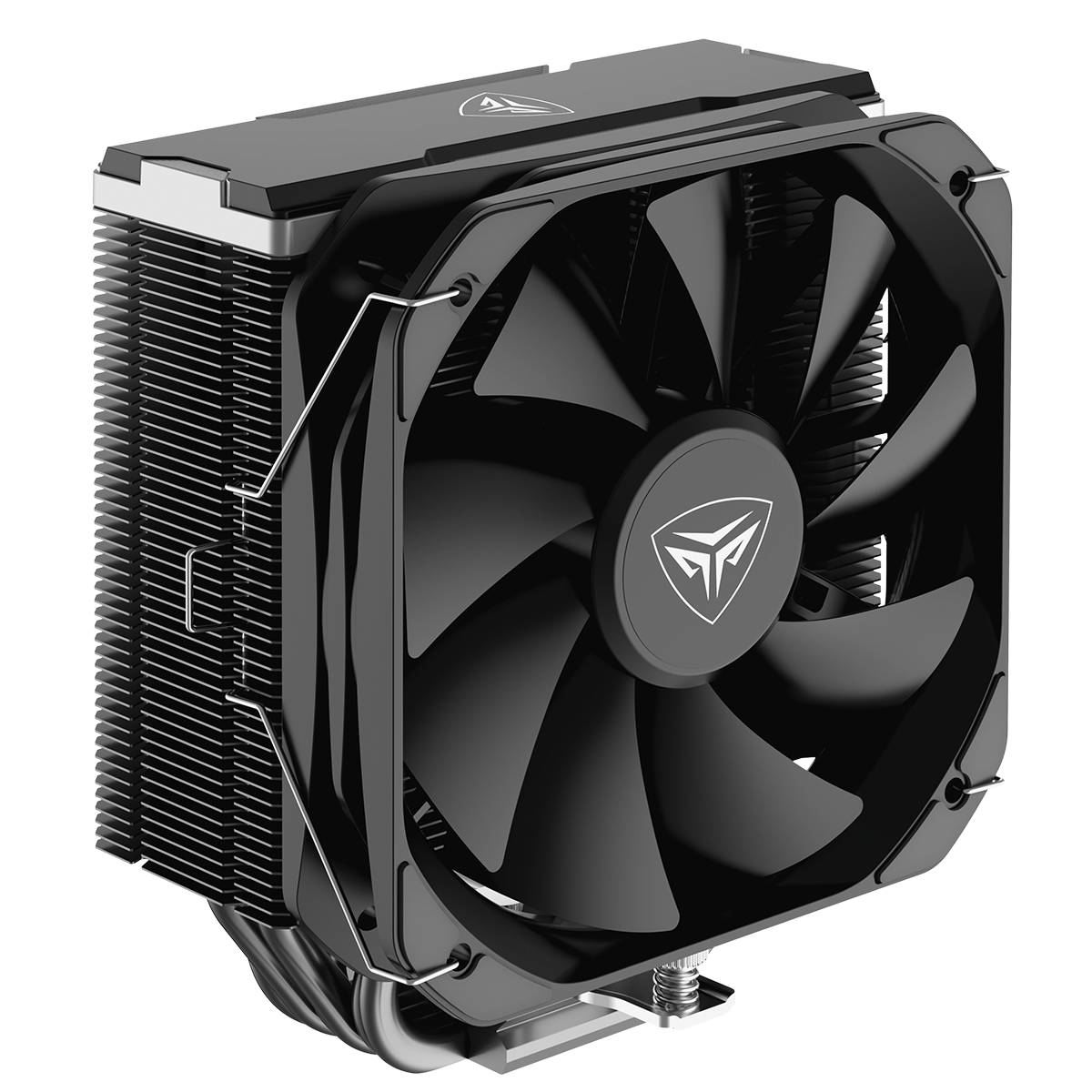 

Кулер для процессора PCcooler K6 BK для Socket/115x/1200/1700/AM4/AM5, 130 мм, 1600rpm, 29 дБА, 240 Вт, 4-pin PWM, Al+Cu, K6 BK