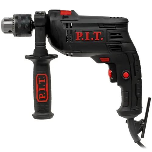 

Дрель P.I.T. PSB13-C6, сетевая, 650 Вт, 25 нм, 3000 об/мин, ударная, 2 кг (PSB13-C6), PSB13-C6