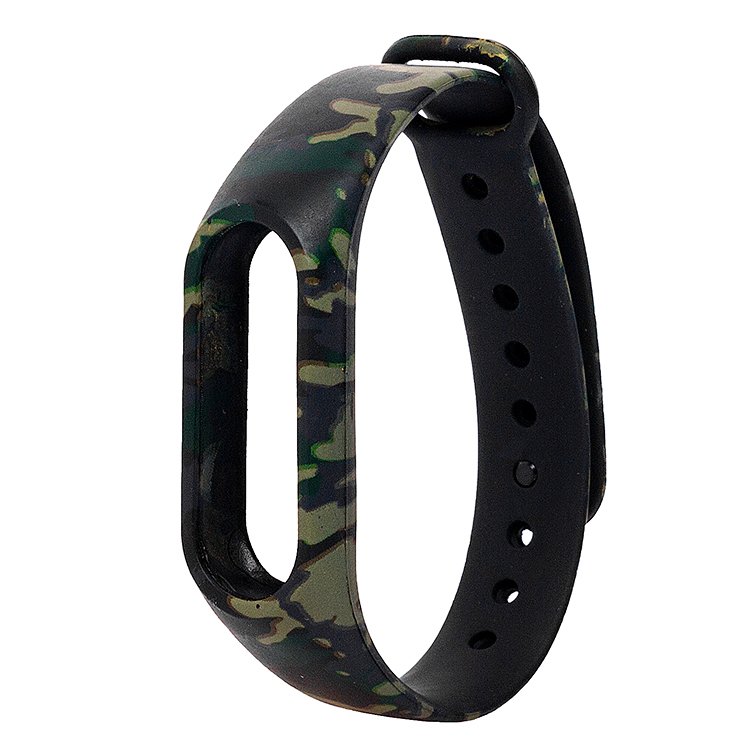 

Ремешок для Xiaomi Mi Band 2, силиконовый, хаки (90336), 0