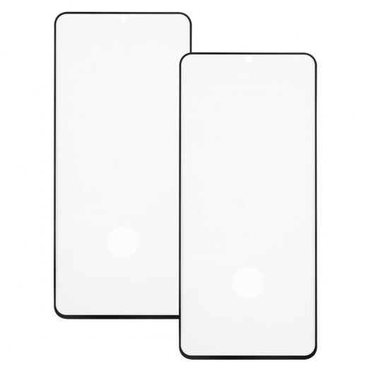

Защитное стекло Red Line для экрана смартфона Samsung Galaxy S21, Full screen, поверхность глянцевая, черная рамка, 2шт. (УТ000028485)