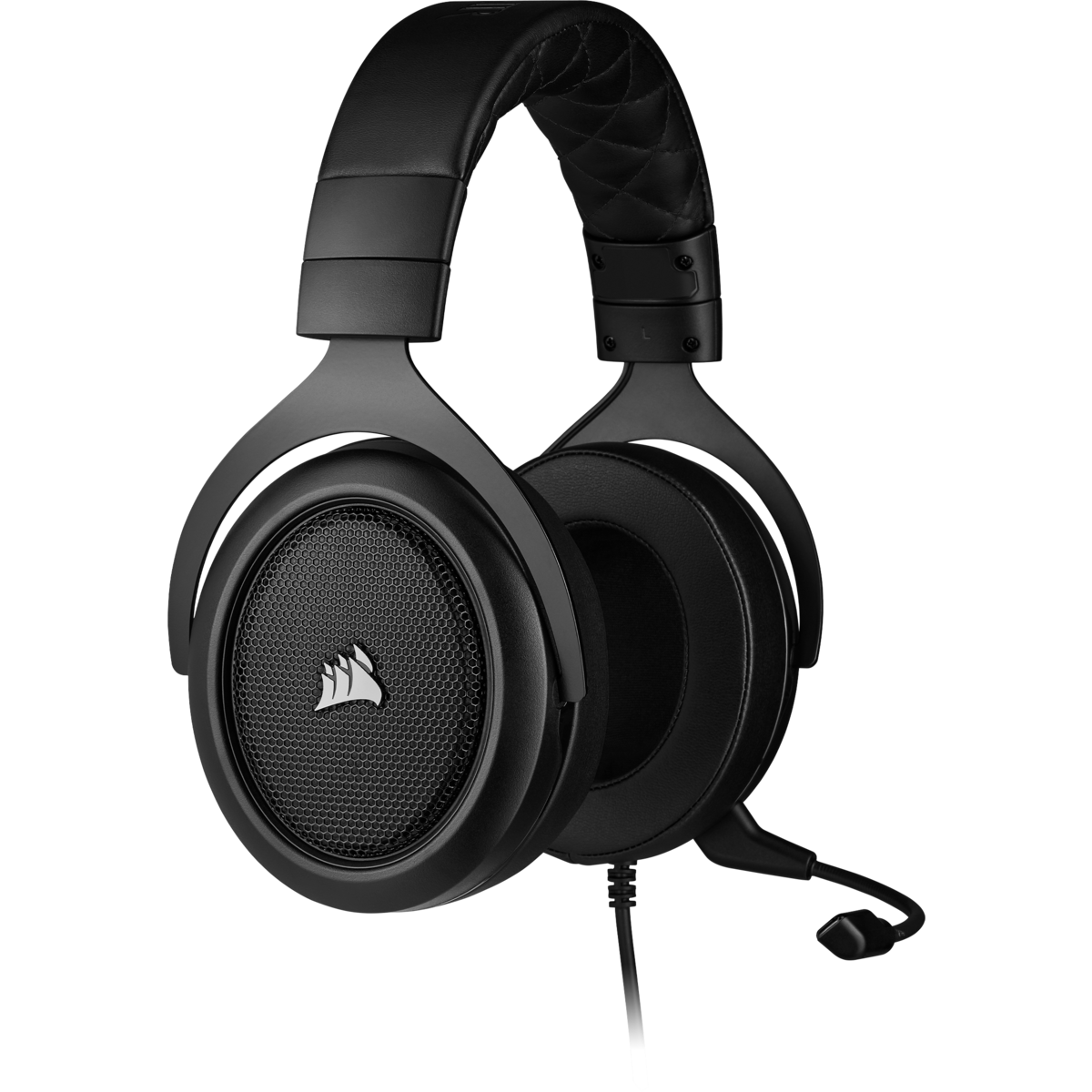 

Проводная гарнитура Corsair HS50, 2xJack 3.5mm, черный (CA-9011216-EU), HS50