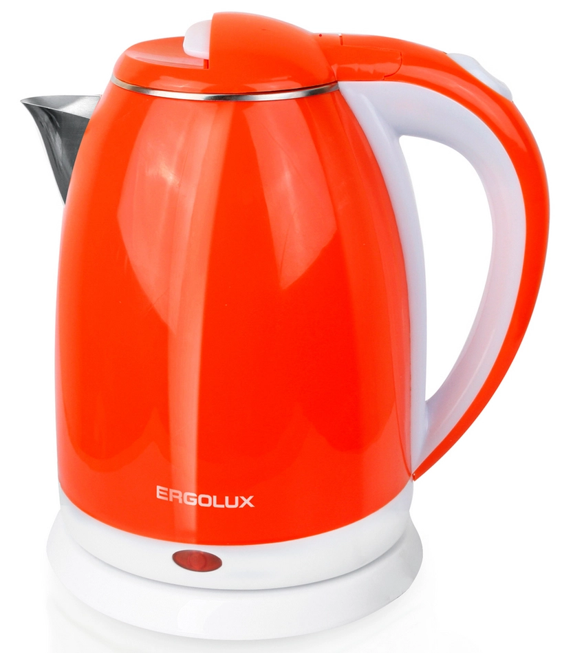 

Чайник Ergolux ELX-KS07-С37 1.8л. 1.5 кВт, нержавеющая сталь, оранжевый/белый (13955), ELX-KS07-С37