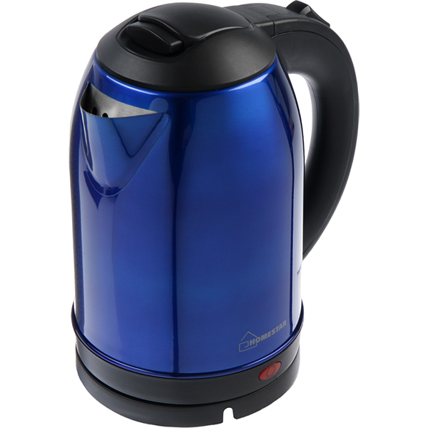 

Чайник Homestar HS-1009 1.8л. 1.5 кВт, нержавеющая сталь, синий (002996), HS-1009