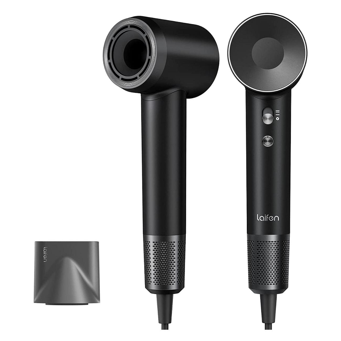 

Фен Laifen SWIFT 1.6 кВт, режимов: 3, насадок: 1, черный (SWIFT Black), SWIFT