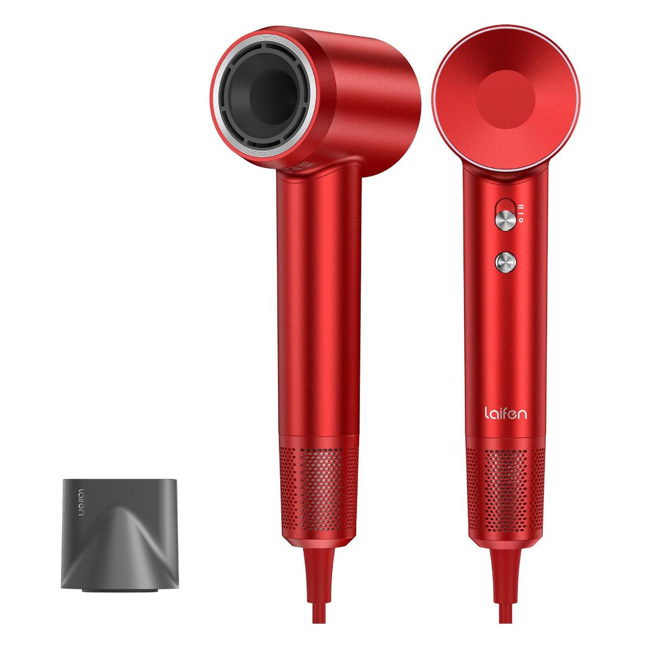 

Фен Laifen SWIFT 1.6 кВт, режимов: 3, насадок: 1, черный (SWIFT Red), SWIFT