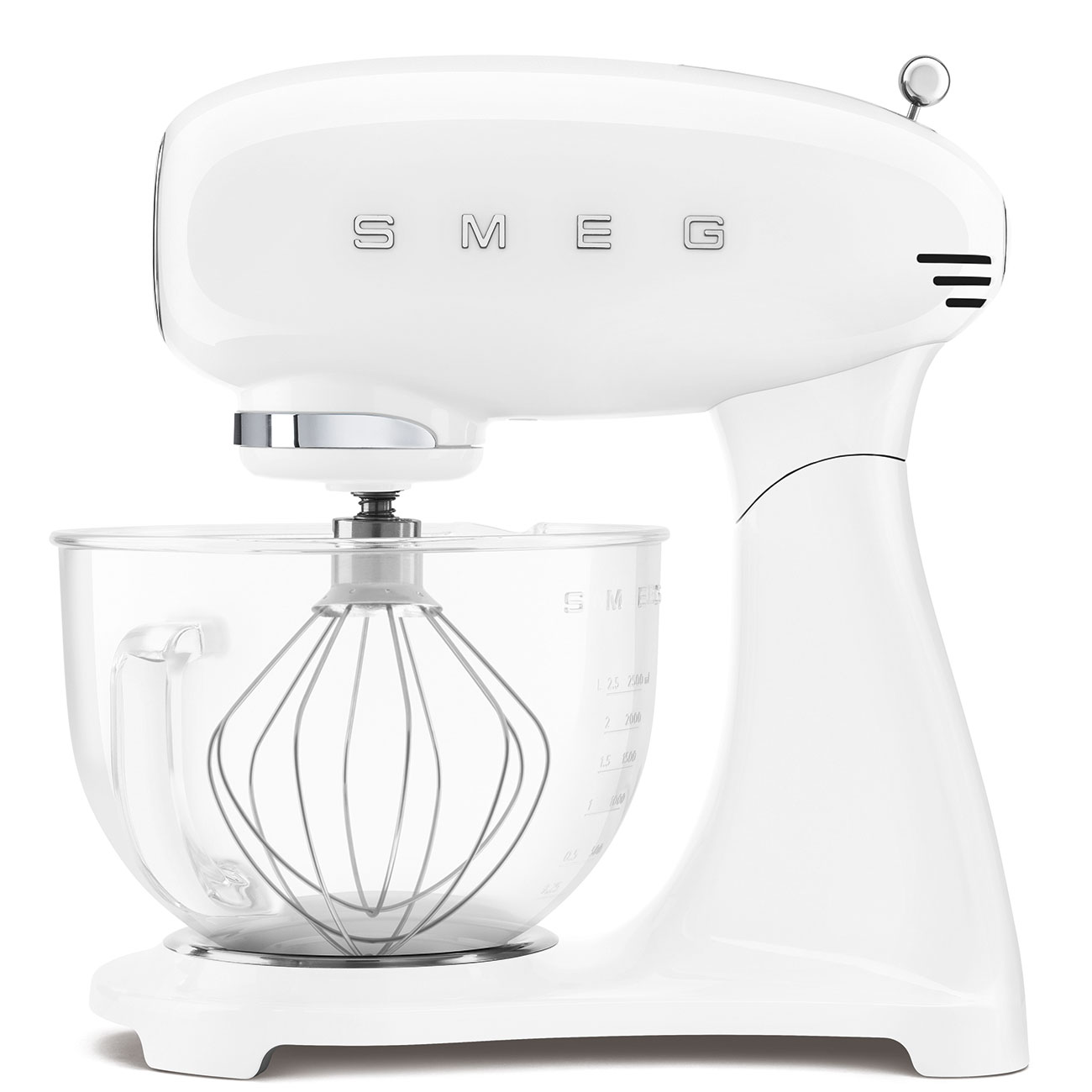 

Миксер планетарный SMEG 50's Style SMF13WHEU 800 Вт, белый, SMF13WHEU