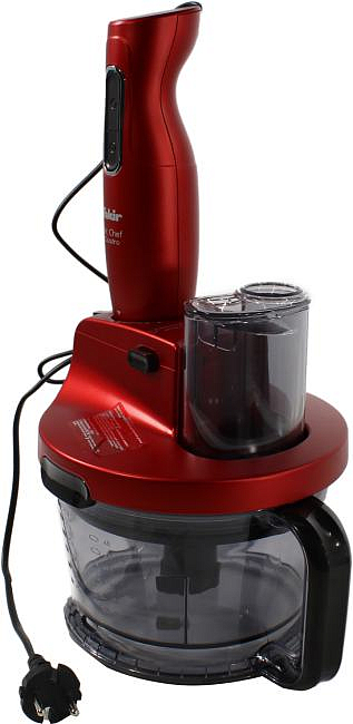 

Блендер погружной Fakir Mr. Chef Quadro 1 кВт, 1.5 л, красный (Mr. Chef Quadro Rouge), Mr. Chef Quadro
