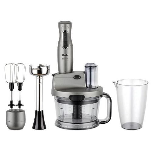 

Блендер погружной Fakir Mr. Chef Quadro 1 кВт, 1.5 л, серебристый (Mr. Chef Quadro SilverStone Anthracite), Mr. Chef Quadro