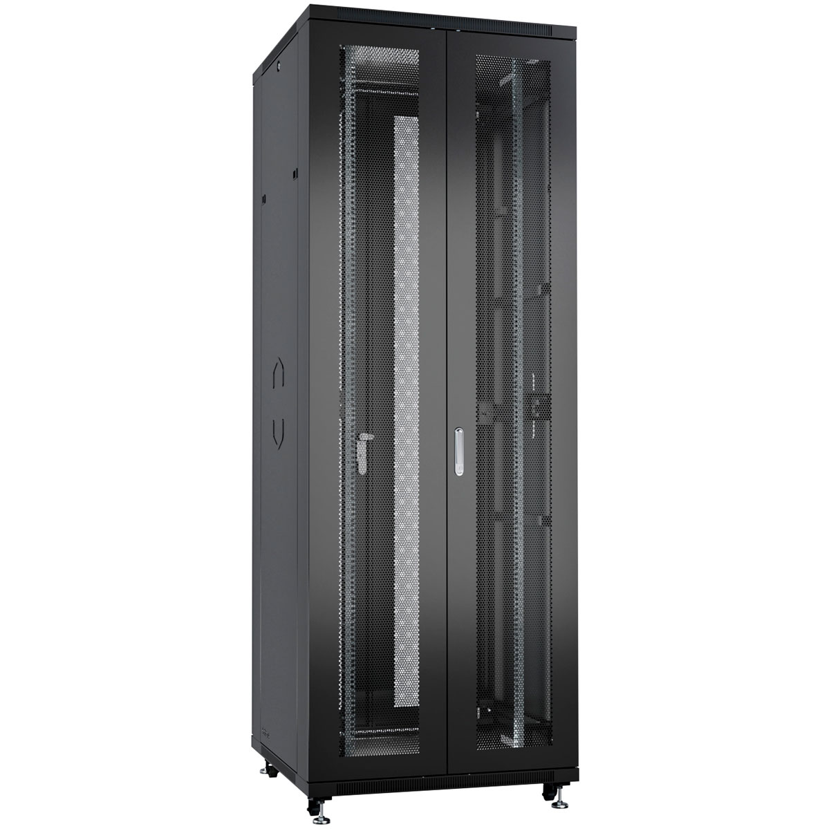 

Шкаф телекоммуникационный напольный 42U 800x1200, перфорация/металл, черный, разборный, Cabeus ND-05C-42U80/120-BK (ND-05C-42U80/120-BK), ND-05C-42U80/120-BK