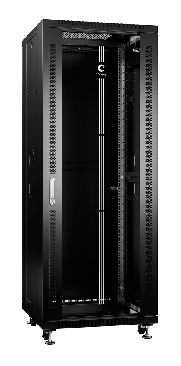 

Шкаф телекоммуникационный напольный 37U 600x800 мм, стекло/металл, черный, Cabeus SH-05C-37U60/80-BK (SH-05C-37U60/80-BK), SH-05C-37U60/80-BK