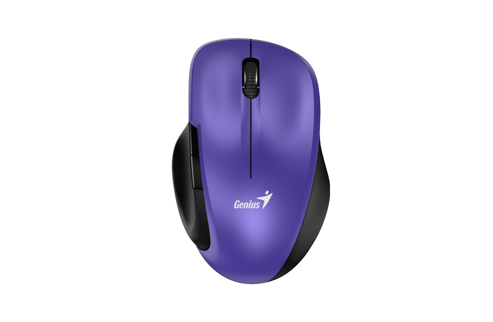Мышь Genius Ergo 8200S, USB/Радиоканал, фиолетовый