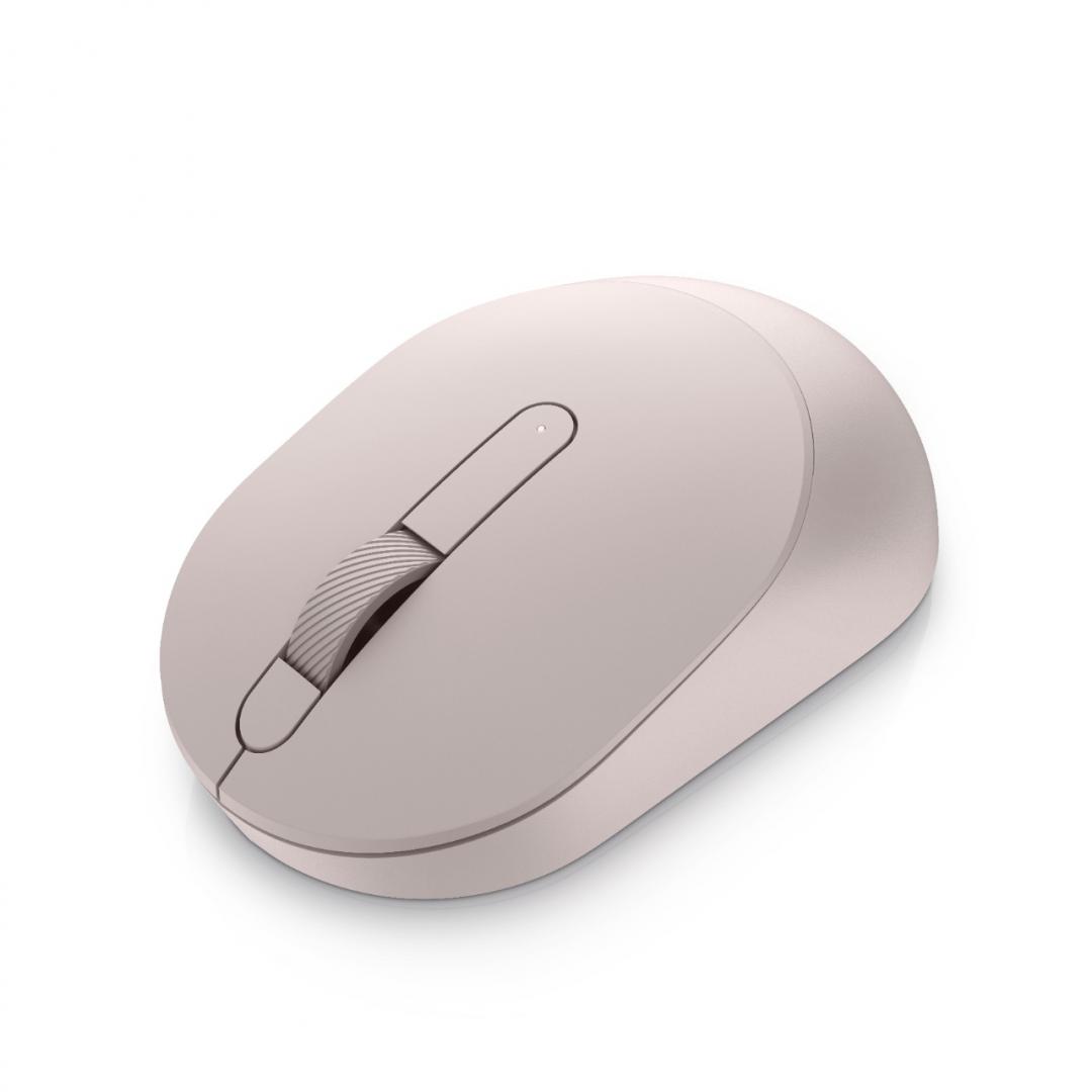 

Мышь беспроводная Dell MS3320W, 1600dpi, оптическая светодиодная, Bluetooth/USB, розовый (570-Abol), MS3320W