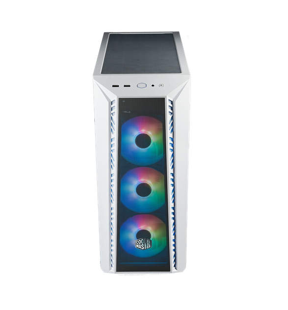 Корпус COOLERMASTER MasterBox 520 Mesh, ATX, Midi-Tower, USB 3.0, USB Type-C, белый, без БП (MB520-WGNN-SNO)