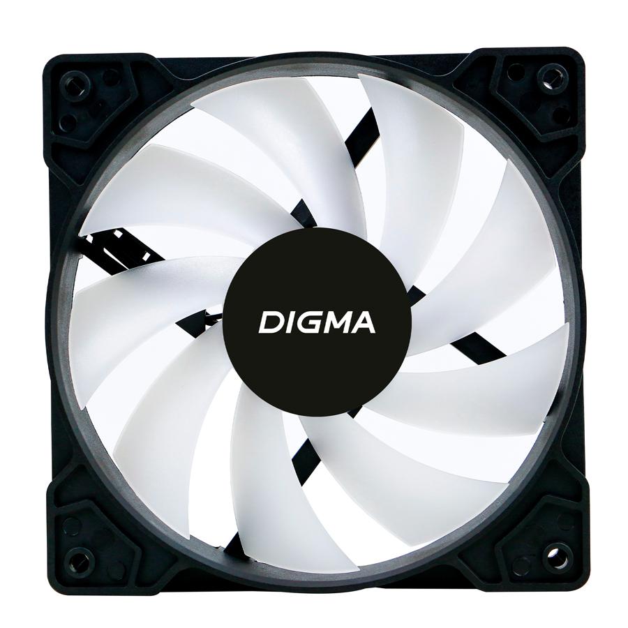 

Вентилятор DIGMA DFAN-FRGB1, 120 мм, 1200rpm, 23 дБ, 3-pin+4-pin Molex, 1шт, FRGB подсветка (DFAN-FRGB1), DFAN-FRGB1