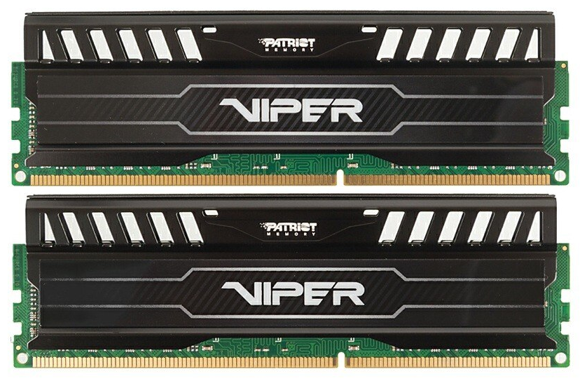 

Комплект памяти DDR3 DIMM 16Gb (2x8Gb), 1600MHz, CL9, 1.5 В, Patriot Memory, VIPER3 (PV316G160C9K), PV316G160C9K