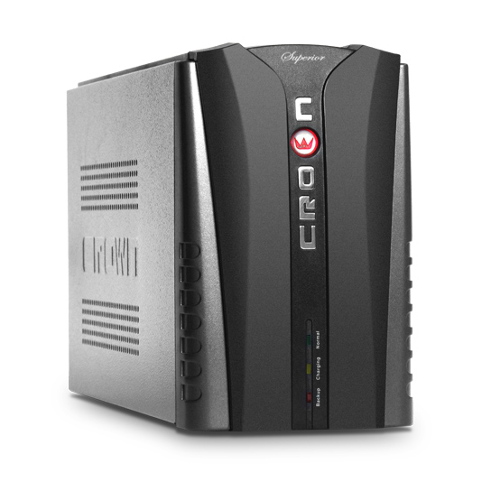 

ИБП CROWN CMU-800EURO LCD USB, 800 VA, 480 Вт, EURO+IEC, розеток - 4, USB, черный, CMU-800EURO LCD USB