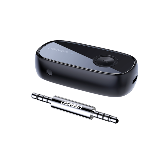 

Адаптер UGREEN CM279, Bluetooth 5.0 для воспроизведения музыки и громкой связи, черный (70304), CM279