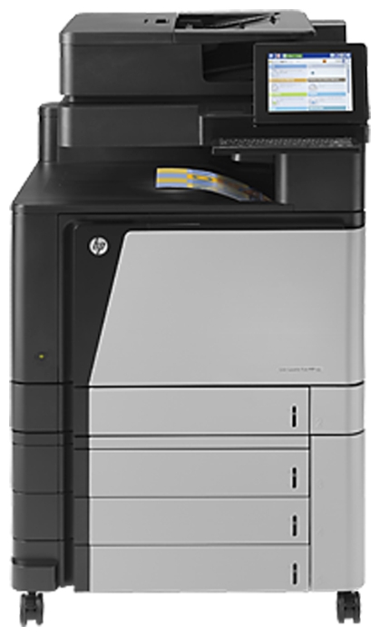 МФУ HP Color LaserJet Enterprise Flow M880z, A3, цветной
