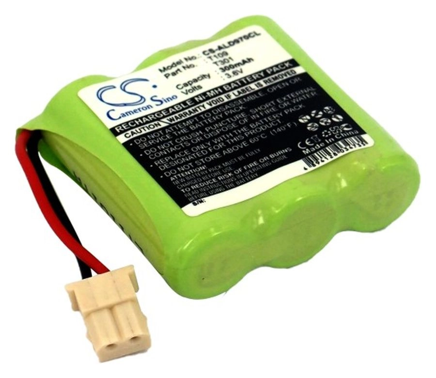 

Аккумулятор CameronSino CS-ALD970CL/T109, T301, CPB-022 для Audioline, 3.6V, 300 мА·ч, CS-ALD970CL