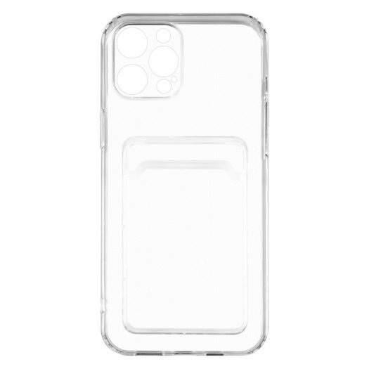 

Чехол-накладка Red Line IBox Crystal с кардхолдером для смартфона Apple iPhone 12 Pro Max, силикон, прозрачный (УТ000027251)