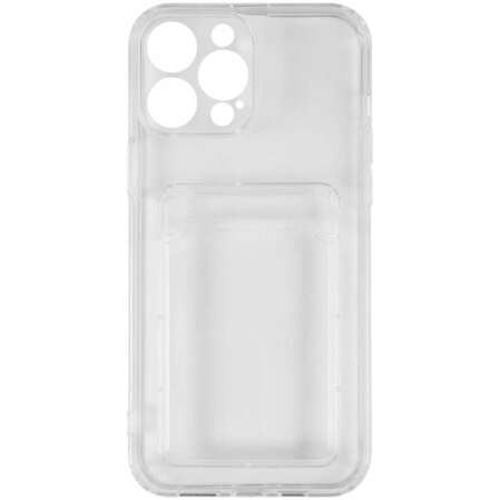 

Чехол-накладка Red Line IBox Crystal с кардхолдером для смартфона Apple iPhone 13 Pro Max, силикон, прозрачный (УТ000027255)