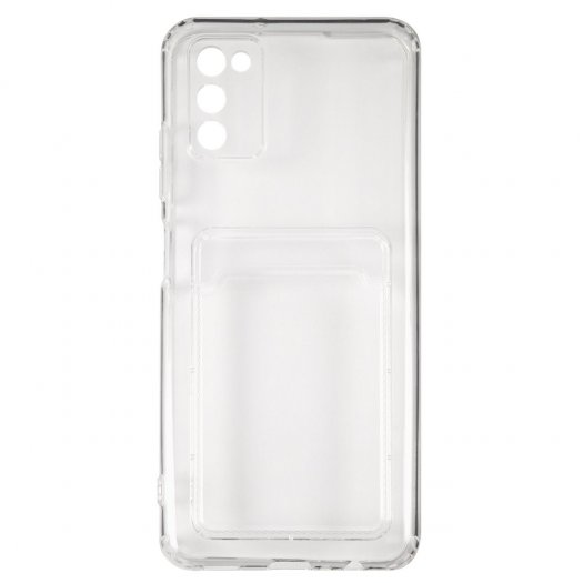 

Чехол-накладка Red Line IBox Crystal с кардхолдером для смартфона Samsung Galaxy A03s 4G, силикон, прозрачный (УТ000027263)