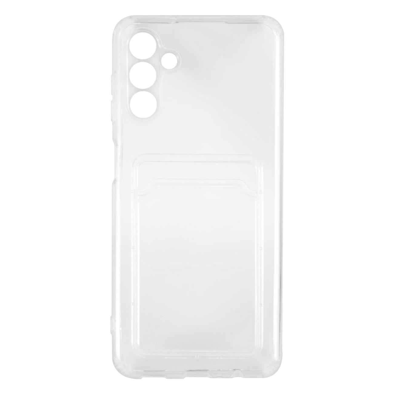 

Чехол-накладка Red Line IBox Crystal с кардхолдером для смартфона Samsung Galaxy A13 5G, силикон, прозрачный (УТ000029675)