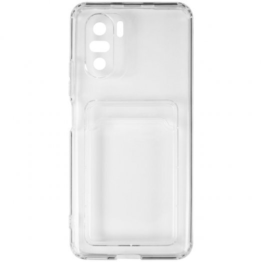 

Чехол-накладка Red Line IBox Crystal с кардхолдером для смартфона Xiaomi Poco F3/Mi 11i, силикон, прозрачный (УТ000027269)