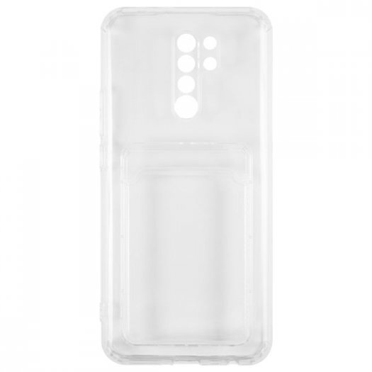 

Чехол-накладка Red Line IBox Crystal с кардхолдером для смартфона Xiaomi Redmi 9, силикон, прозрачный (УТ000027272)
