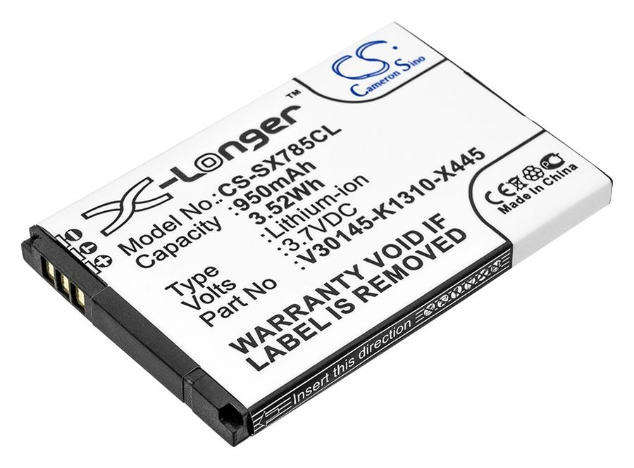 

Аккумулятор CameronSino V30145-K1310-X445 для Gigaset, 3.7V, 950 мА·ч (CS-SX785CL)