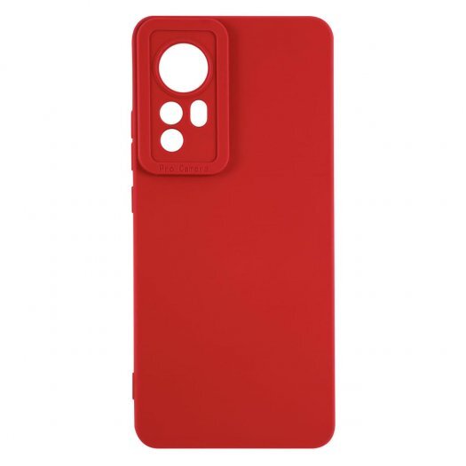 

Чехол-накладка Red Line IBox Case с защитой камеры, без подложки для смартфона Xiaomi 12/12x, силикон, красный (УТ000031347)