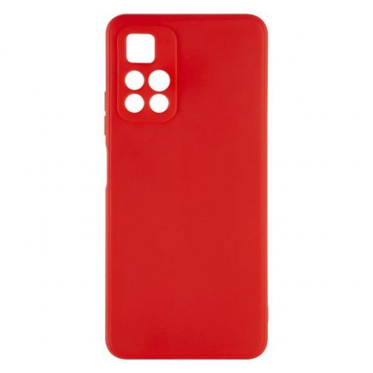 Чехол-накладка Red Line IBox Case с защитой камеры и подложкой для смартфона Xiaomi Poco M4 Pro 5G, силикон, красный (УТ000030323) - фото 1