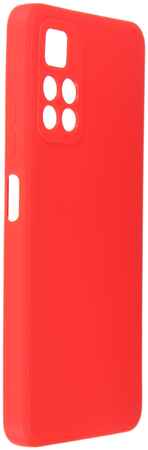 Чехол-накладка Red Line IBox Case с защитой камеры и подложкой для смартфона Xiaomi Redmi Note 11s 5G, силикон, красный (УТ000032373) - фото 1