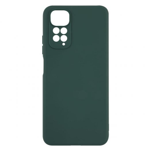 

Чехол-накладка Red Line IBox Case с защитой камеры и подложкой для смартфона Xiaomi Redmi Note 11s, силикон, зеленый (УТ000030338)