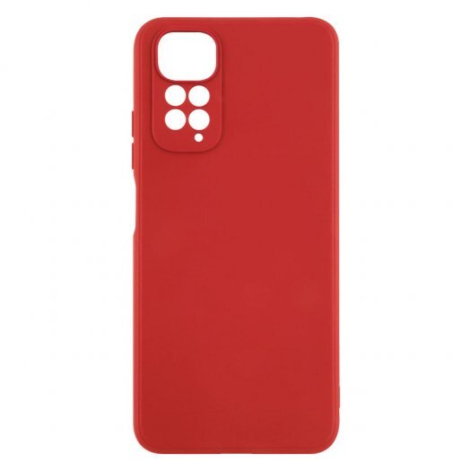 

Чехол-накладка Red Line IBox Case с защитой камеры и подложкой для смартфона Xiaomi Redmi Note 11s, силикон, красный (УТ000030339)