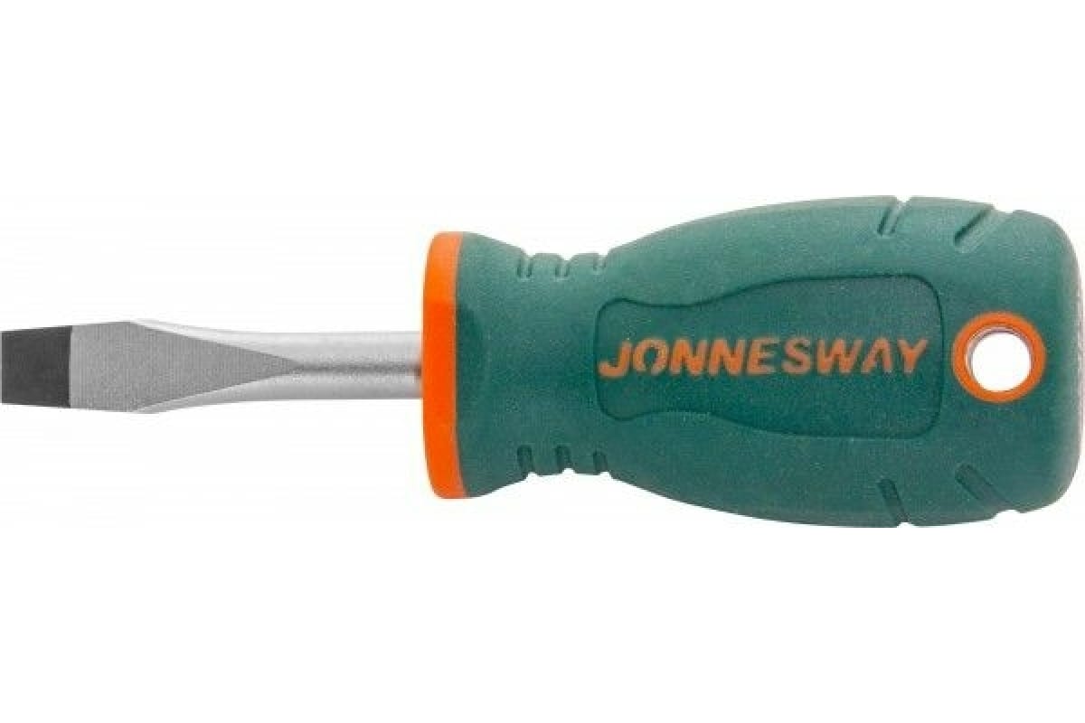 

Отвертка плоская SL6.5x38мм, CrMoV, магнитный наконечник, Jonnesway ANTI-SLIP GRIP D77S638 (46375), D77S638