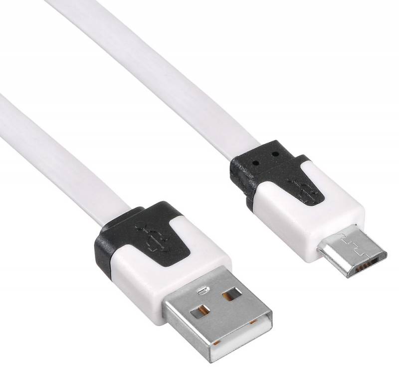 

Кабель Buro Micro USB-USB, 1м, белый (BHP MICROUSB 1M FLAT)