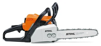 

Бензопила Stihl MS-170, 1.3 кВт, 1.8 л.с., бензиновая, шина 35 см, шаг 3/8 дюйма, емкость топливного бака 250 мл, 4 кг (11300123002), MS-170